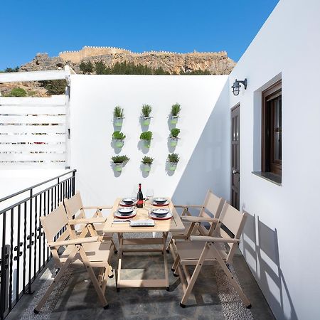 Lindos Heart Apartments Bagian luar foto