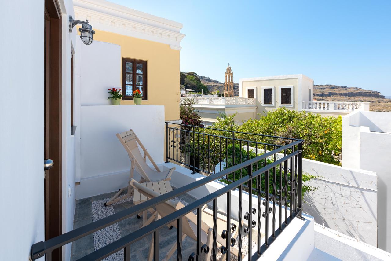 Lindos Heart Apartments Bagian luar foto